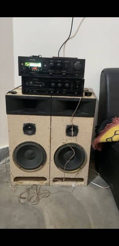 aiwa speakers and amplifier local made STK4191  03045254299 0