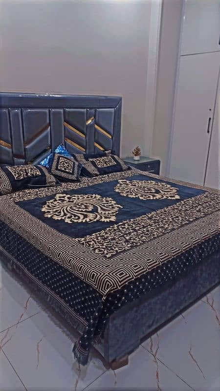 stylish bed grey 3