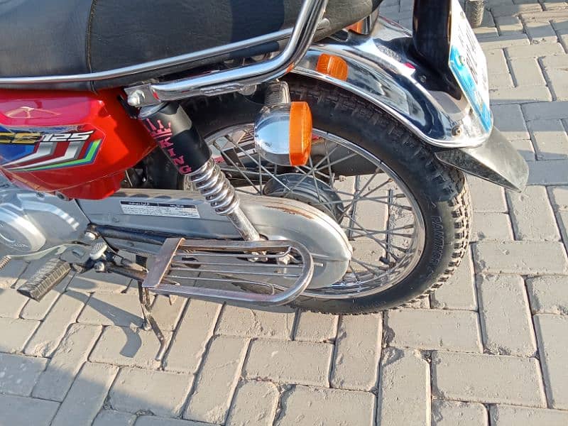 Honda 125 Islamabad register 2022 model smart card own name 6