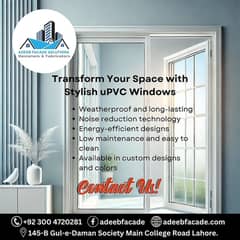 Upvc Windows/Aluminium Windows/Glass work/Fabrication