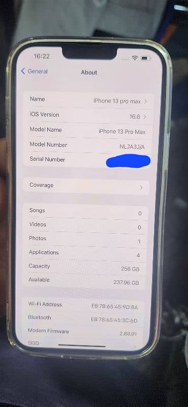 IPhone 13 pro max 256gb chimira policy wala 1