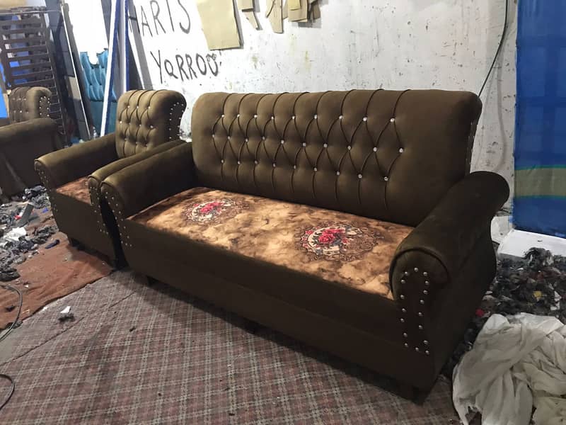 sofa set | Wooden sofa | Velvet sofa | Luxury sofa | 5 seater sofa 1