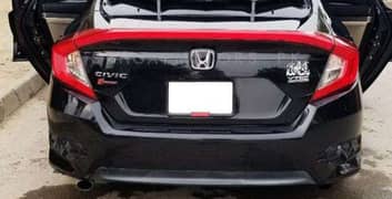 Honda civic complete LED spoiler