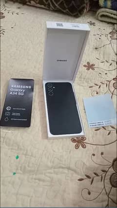 Samsung Mobile A34 5G 10/10 WITH BOX