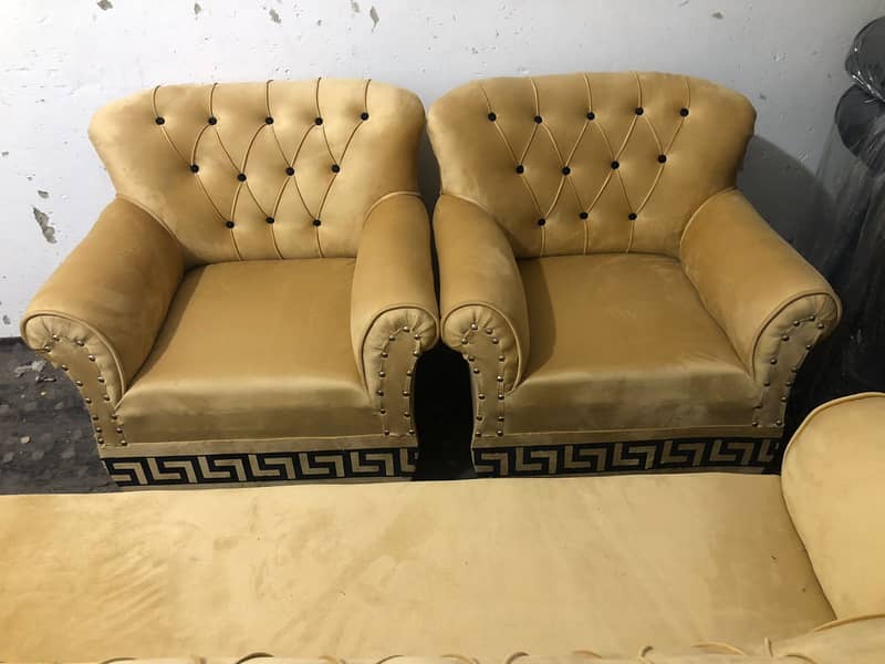 sofa set | Wooden sofa | Velvet sofa | Luxury sofa | 5 seater sofa 2