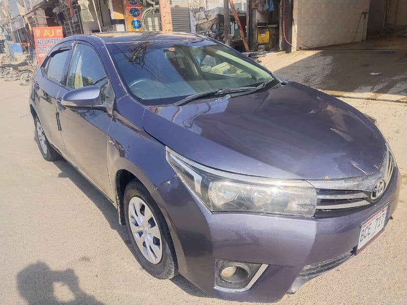 Toyota Corolla GLI 2014 Automatic  Anwar 0343*211*9447 9