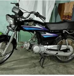 honda CD 70cc for sale urgently complete files lash condition