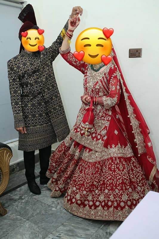 Formal lehnga / Bridal Lehnga / wedding dress / Bridal Barat Lehnga 2