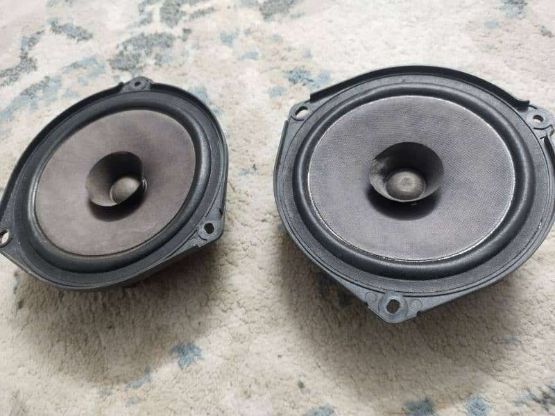 Clarion original speaker set for Passo, Mira 3