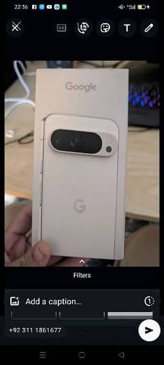 google pixel 9 Xl Mobile Phone Complete Box 16/256gb