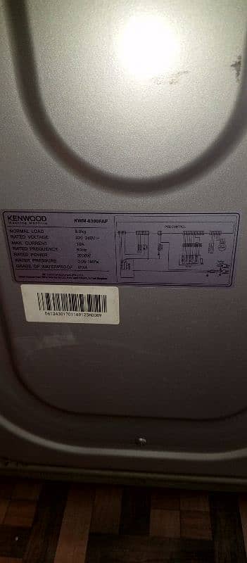 KENWOOD AUTOMATIC WASHING MACHINE 4