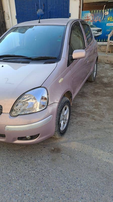 Toyota Vitz 2002 Registered 2008 1300cc Orginal Car 1