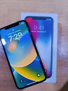 iPhone X 256GB PTA APPROVED WITH BOX