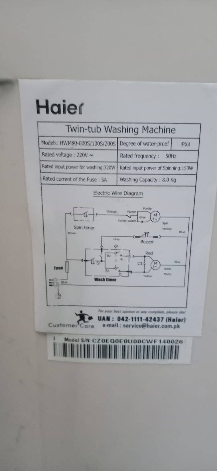 Washing Machine & Dryer 10