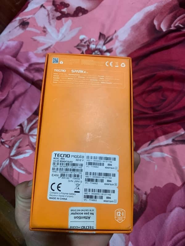 tecno spark 4 lite 8