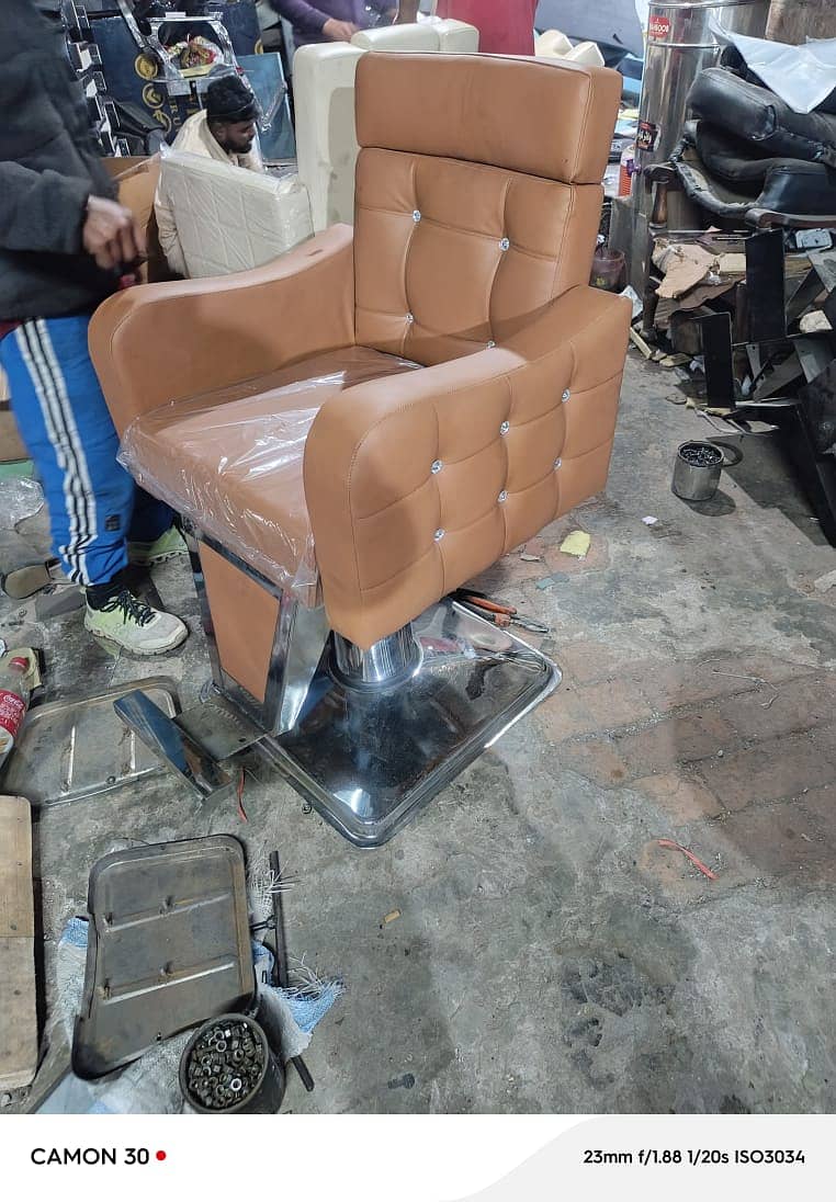 Salon chair, saloon chair ,parlour chair ,manicure and pedicure chair 8