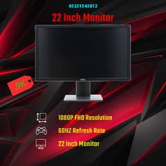 Budget 1080P FHD 60Hz 22 Inch Monitor 9K (Negotiable)