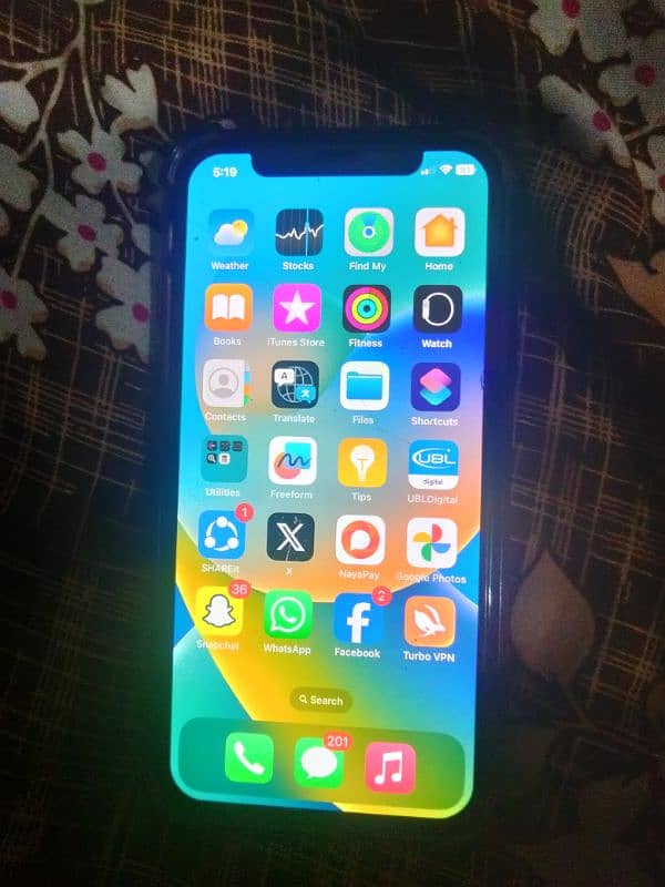 iPhone x PTA 0