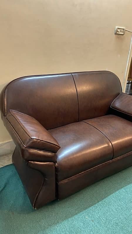 6 feet 2 Seater Sofa  Good condition 1