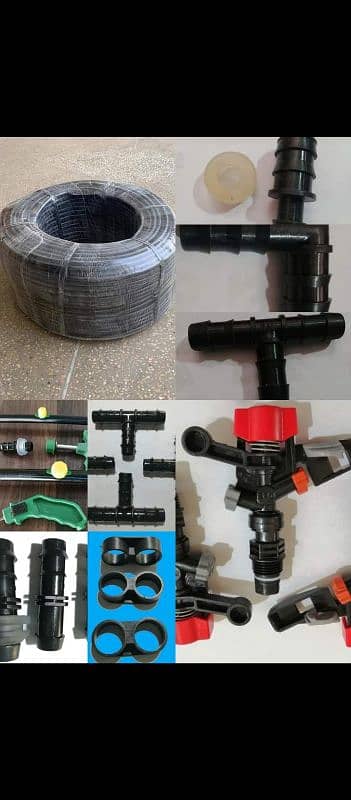 Drip irrigation System & Solar plates Cleaning System 3