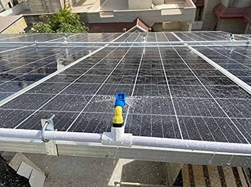 Drip irrigation System & Solar plates Cleaning System 6