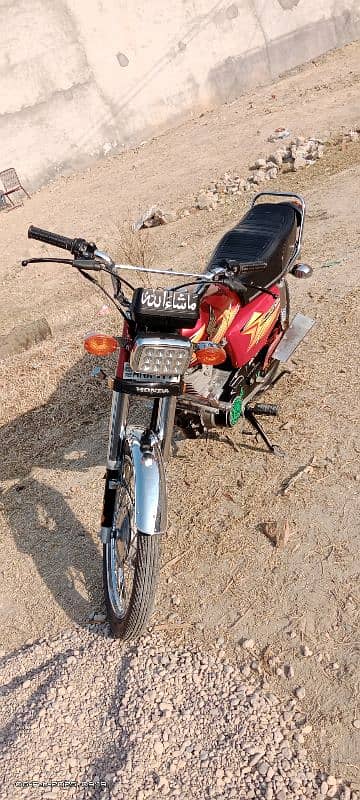 Honda cg 125 for sale model 2021 lush condition 1