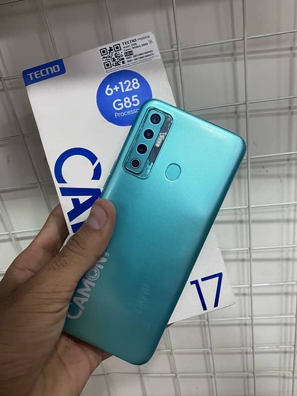 Tecno camon 17 6/128 with box 0