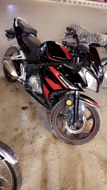 Leo 200cc in black & red color for sale 0