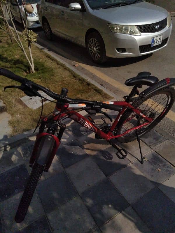 Sk bike size 29 with alloy rims and aluminium body and hydrolic breaks 0