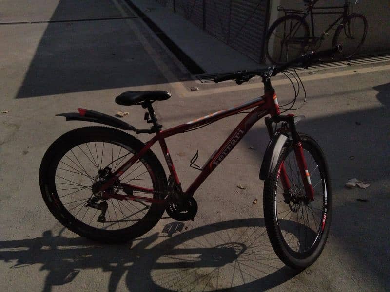 Sk bike size 29 with alloy rims and aluminium body and hydrolic breaks 5