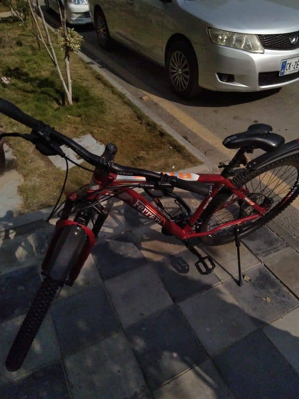 Sk bike size 29 with alloy rims and aluminium body and hydrolic breaks 10