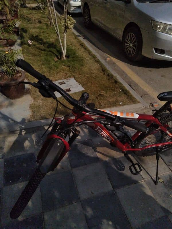 Sk bike size 29 with alloy rims and aluminium body and hydrolic breaks 14