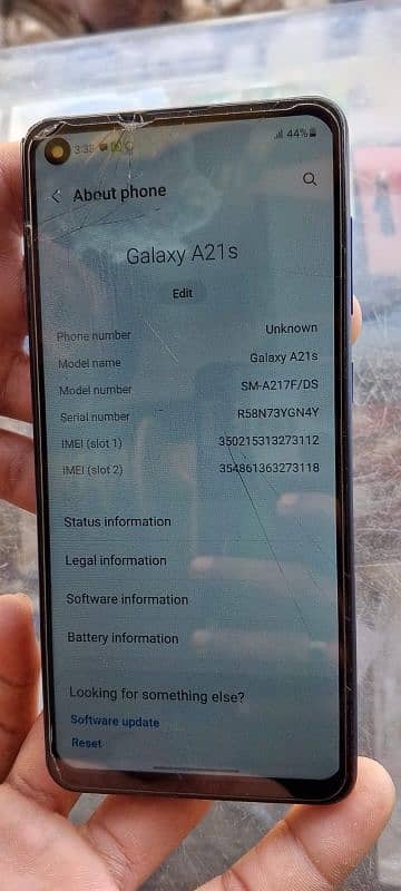 Samsung Galaxy A21s 4/64 03191316454 4