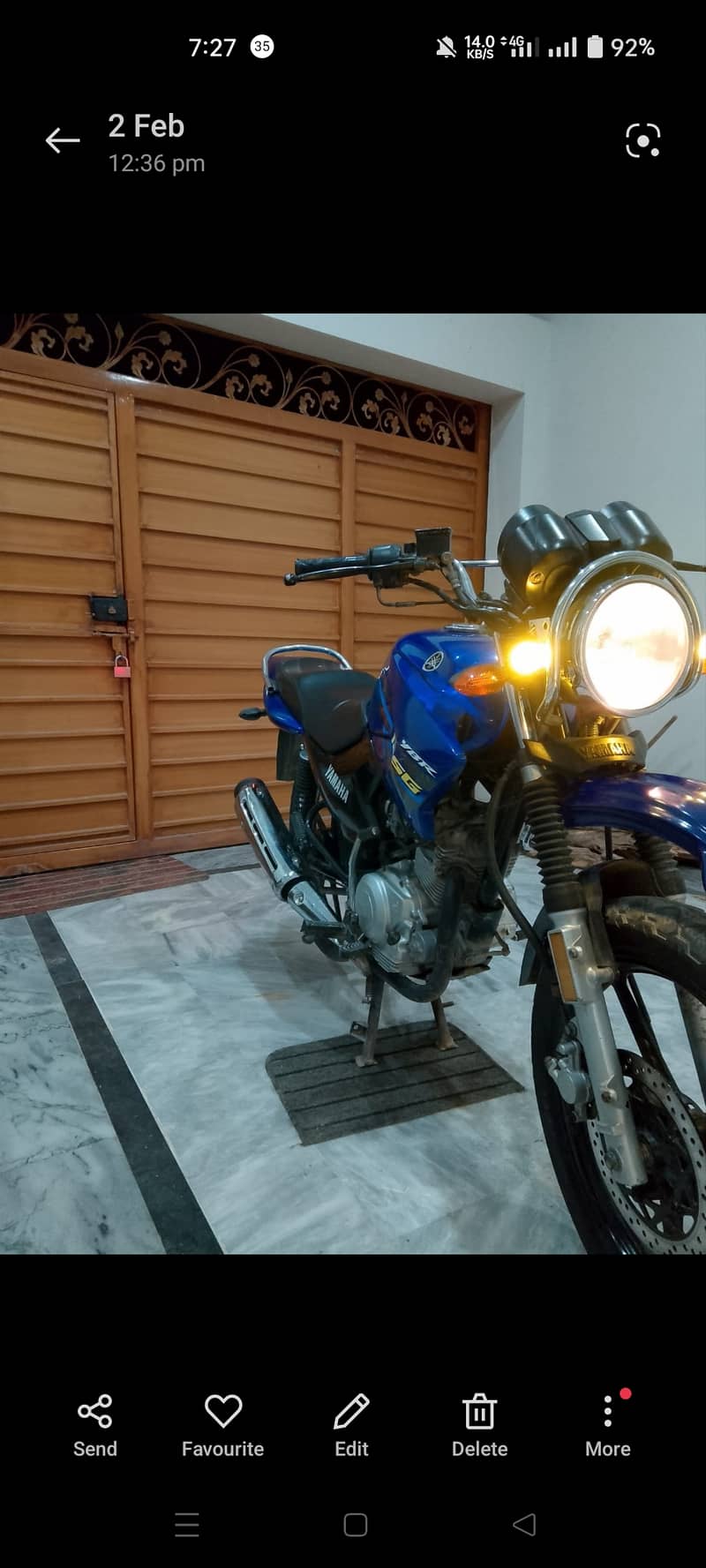 Yamaha ybr g 2019 2