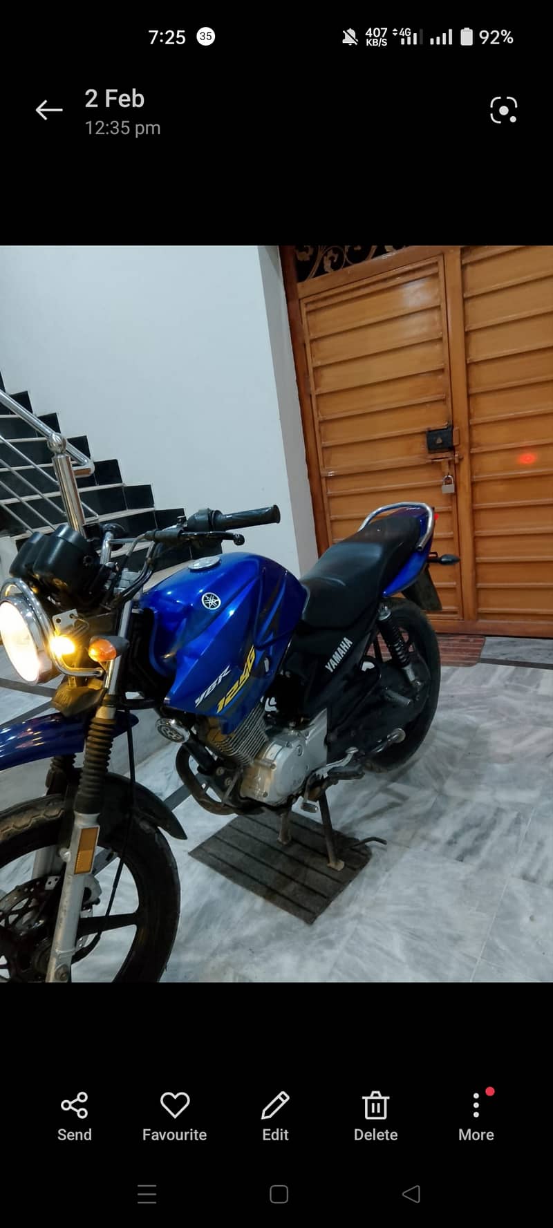 Yamaha ybr g 2019 6