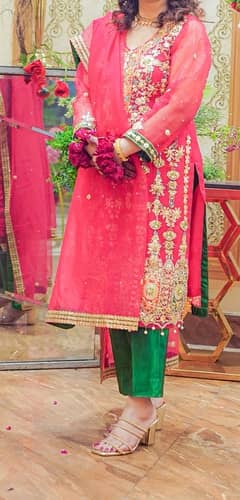 Mehndi formal dress