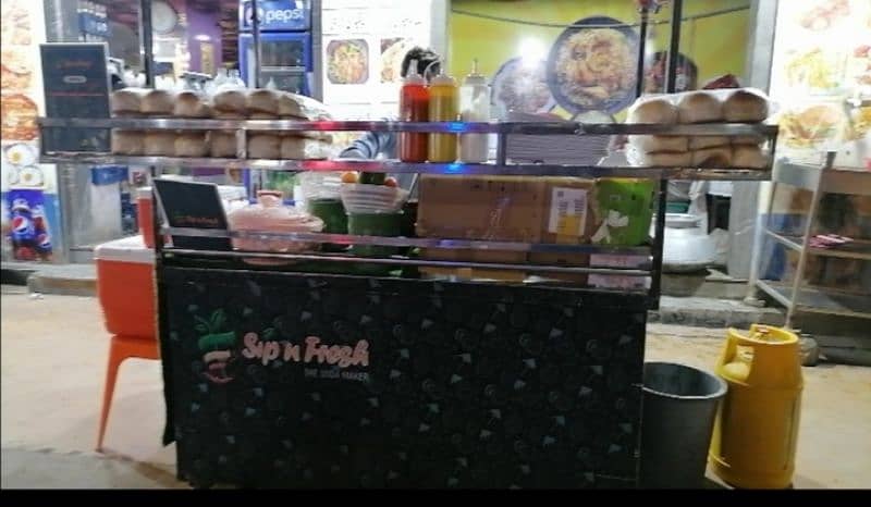 Burger and Soda counter Running Available for Sale 4