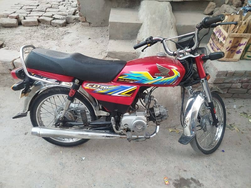 20/21 Honda Cd70 Applied for Number Nai laga 1