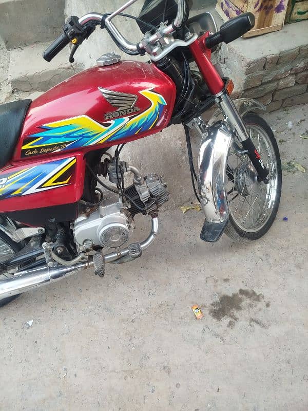 20/21 Honda Cd70 Applied for Number Nai laga 2