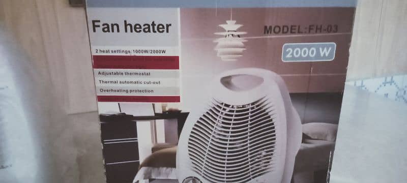 We are selling good condition of Lionnova fan heater 7