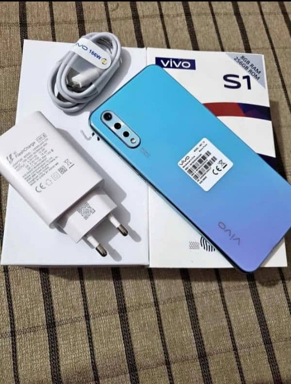 Vivo S1 with complete box 0