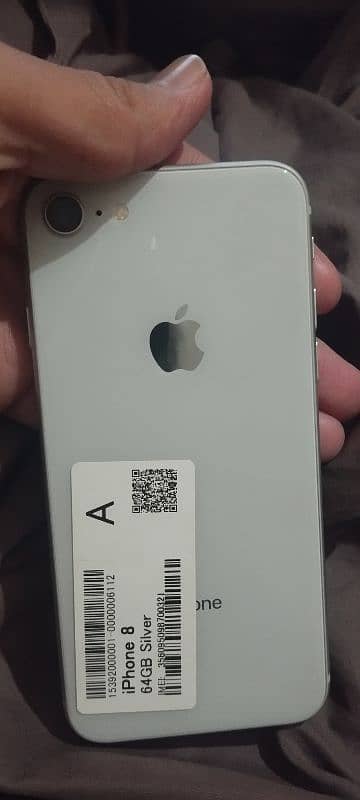 I phone 8 64 gb silver 0