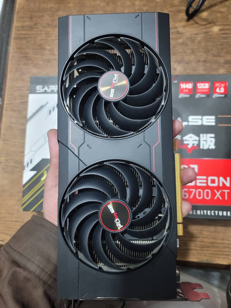 AMD Radeon RX 6700 XT Sapphire Pulse - 12GB VRAM Gaming Graphics Card 1