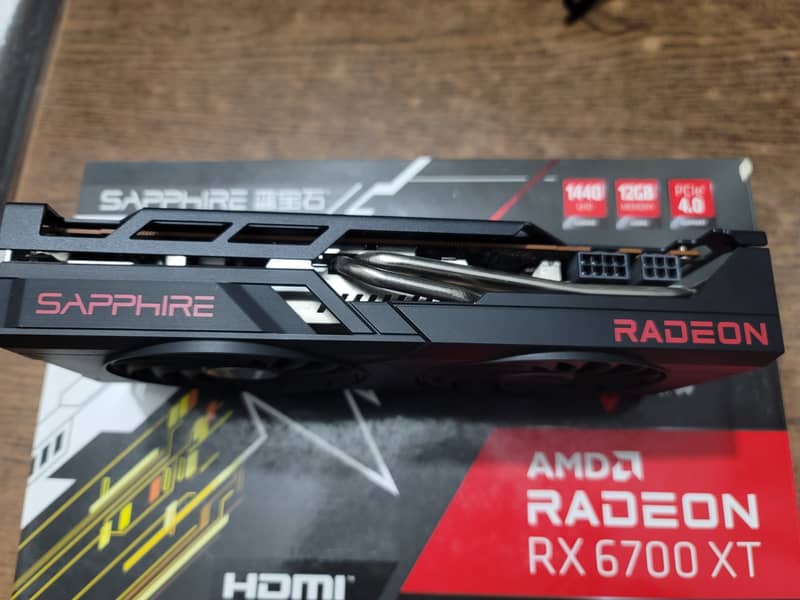 AMD Radeon RX 6700 XT Sapphire Pulse - 12GB VRAM Gaming Graphics Card 2