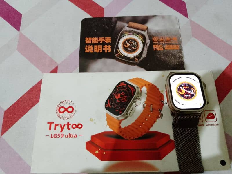 tryto LG59 ultra smart watch 2