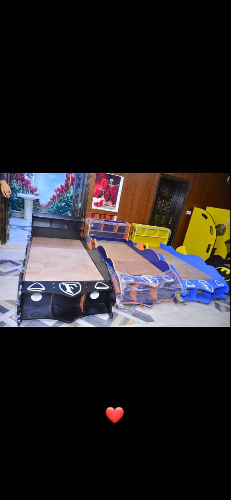 Kids bed | kids Car Bed | kids wooden bed | single bed 03234921584 9