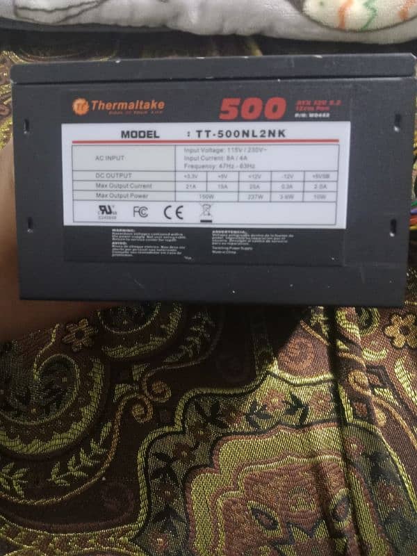 Thermal take 500w power supply 1