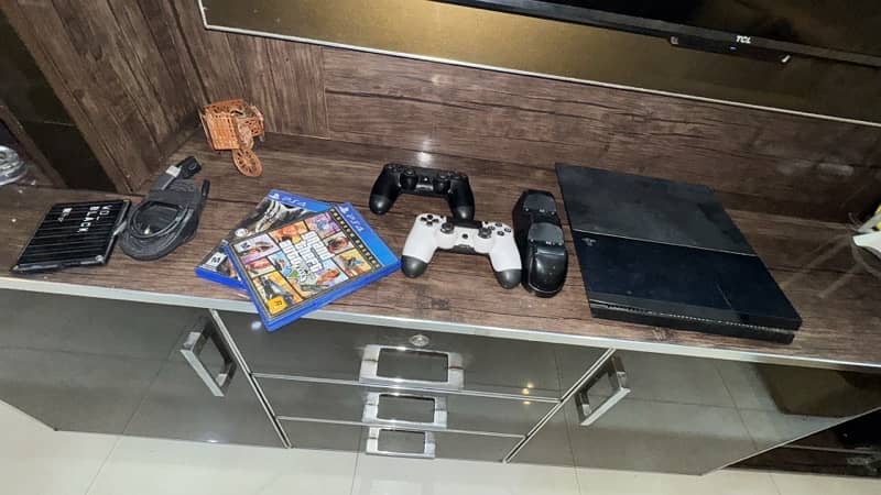 PS4 for sale | with 2TB hard disk | 2 Controllers & many games 4