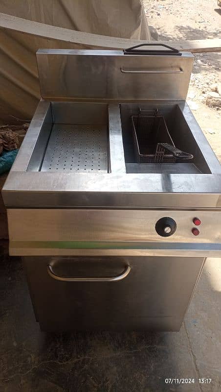 zinger fryer machine gass electric 0