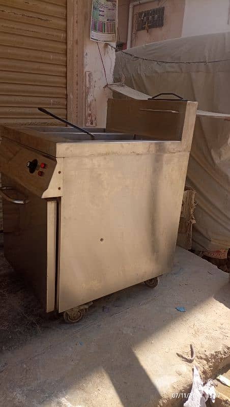 zinger fryer machine gass electric 1